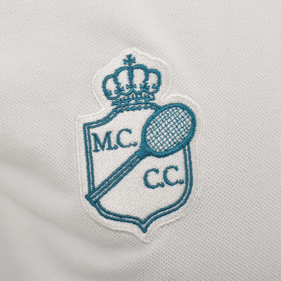 Image number 4 for Replay Short Sleeved Polo T Shirt Cream