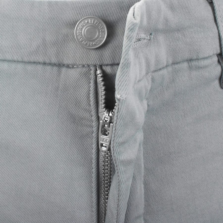 Image number 4 for Replay Benni Regular Fit Denim Shorts Blue