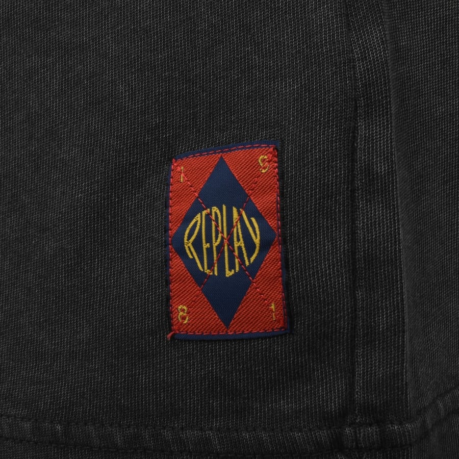 Image number 4 for Replay Graphic T Shirt Grey