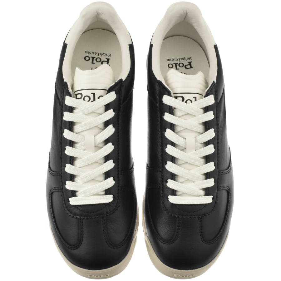 Image number 3 for Ralph Lauren Varick Trainers Black