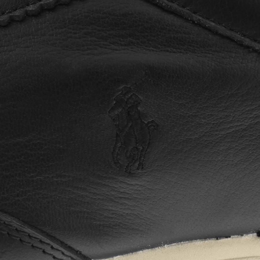 Image number 4 for Ralph Lauren Varick Trainers Black