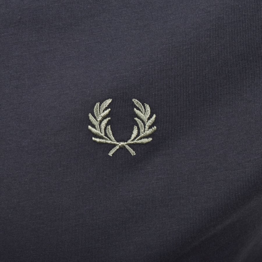 Image number 3 for Fred Perry Twin Tipped T Shirt Navy