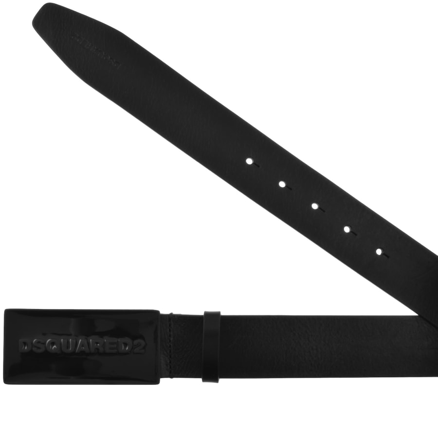 Image number 2 for DSQUARED2 Plaque Belt Black