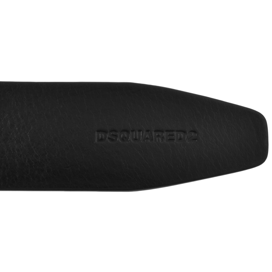 Image number 4 for DSQUARED2 Plaque Belt Black