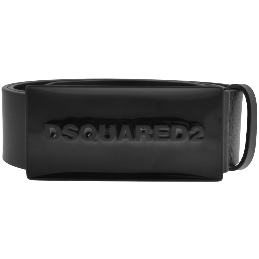 Image number 1 for DSQUARED2 Plaque Belt Black