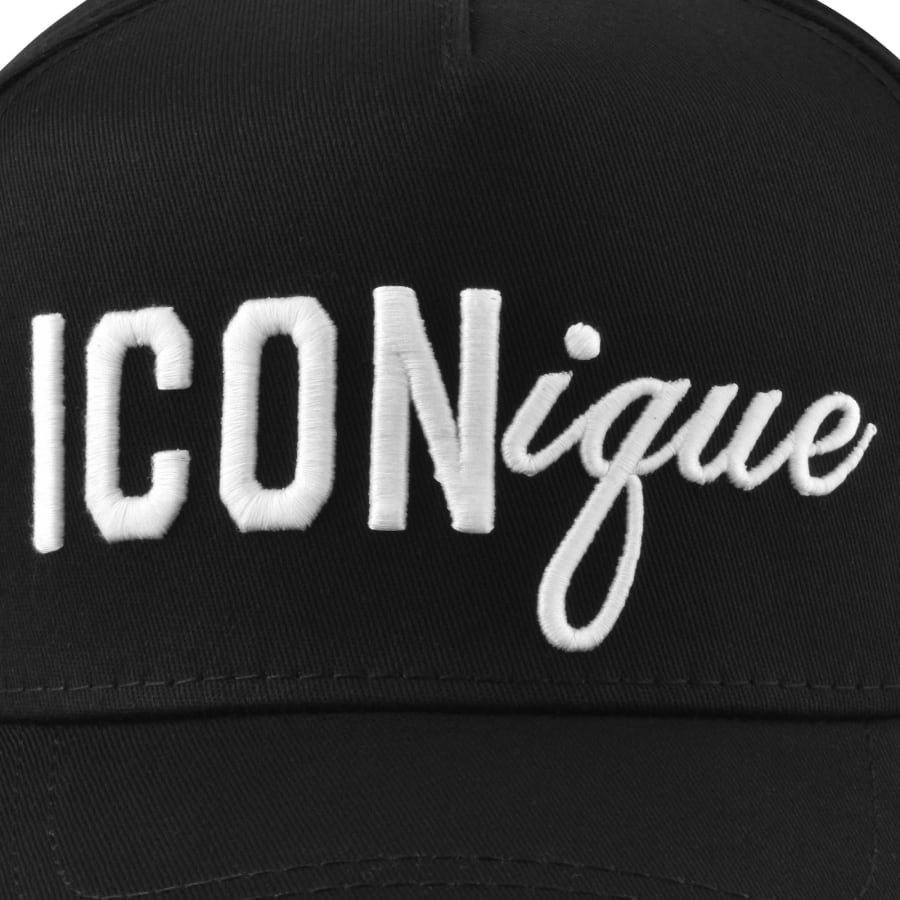 Image number 5 for DSQUARED2 Badge Baseball Cap Black