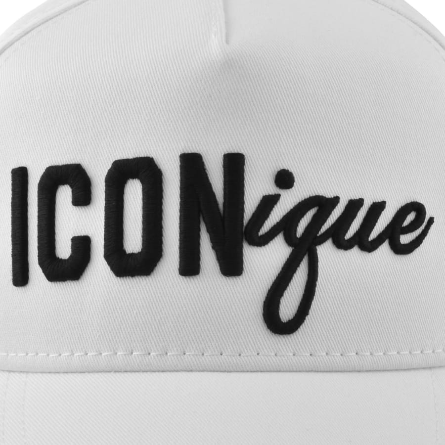 Image number 5 for DSQUARED2 Badge Baseball Cap White