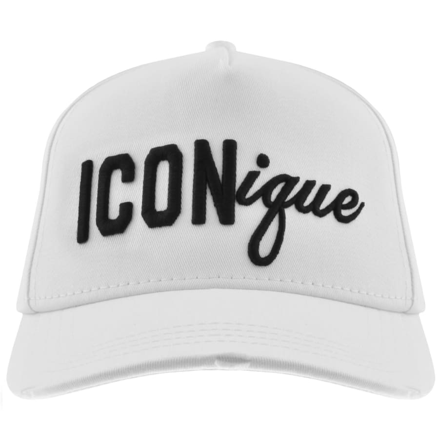 Image number 1 for DSQUARED2 Badge Baseball Cap White