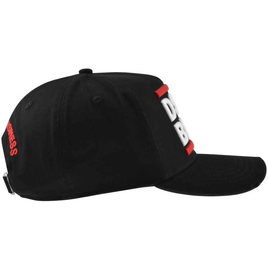 Image number 2 for DSQUARED2 Badge Baseball Cap Black