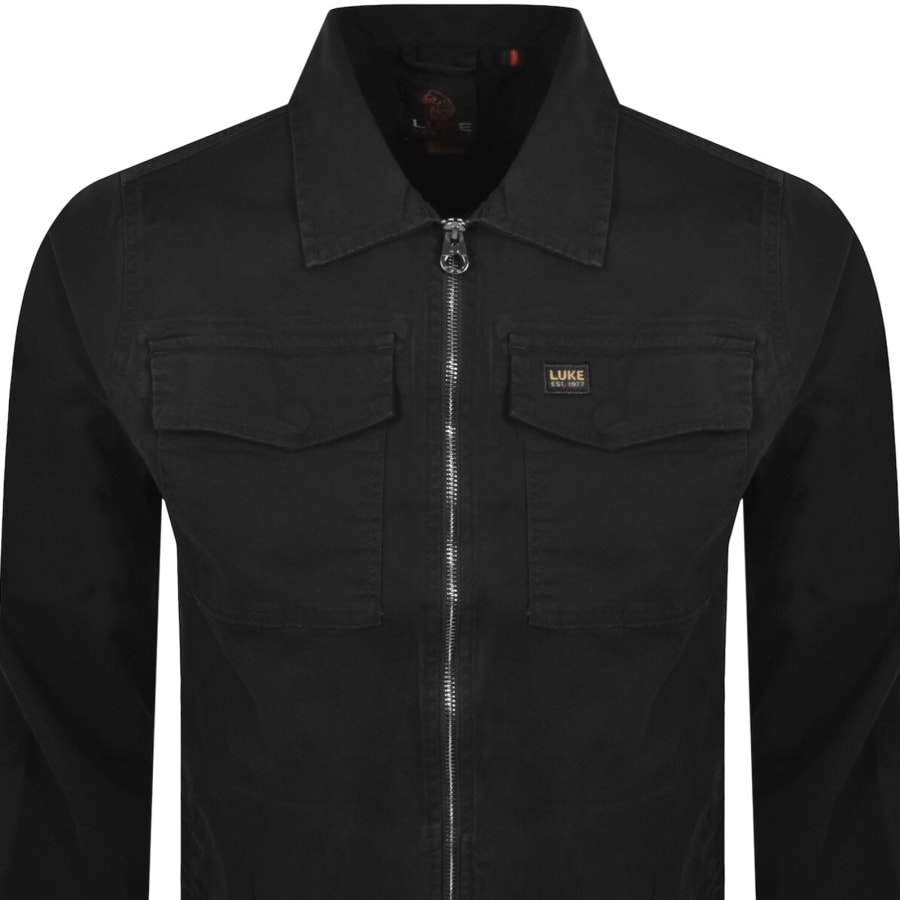 Image number 2 for Luke 1977 Conrith Overshirt Black