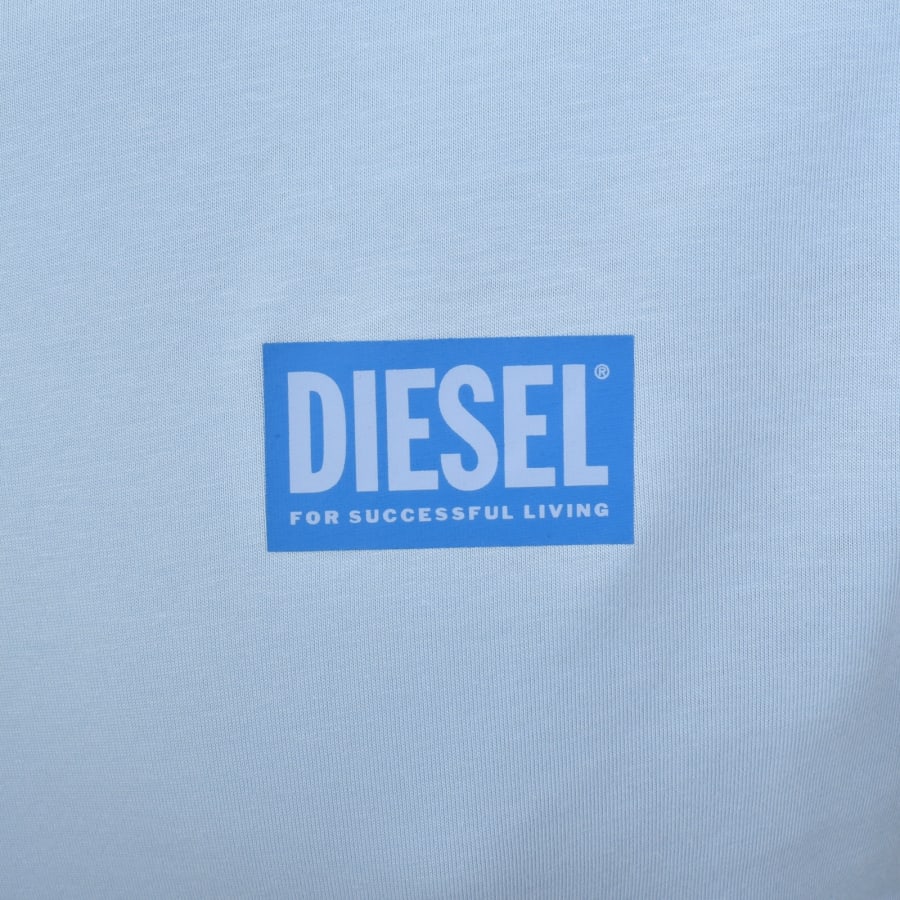 Image number 3 for Diesel T Norm V13 T Shirt Blue
