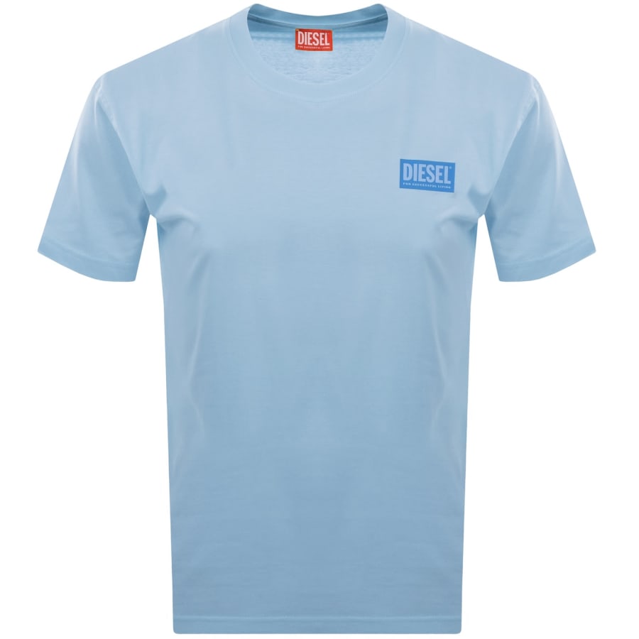 Image number 1 for Diesel T Norm V13 T Shirt Blue