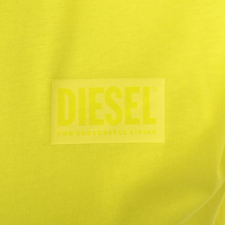 Image number 3 for Diesel T Norm V13 T Shirt Yellow
