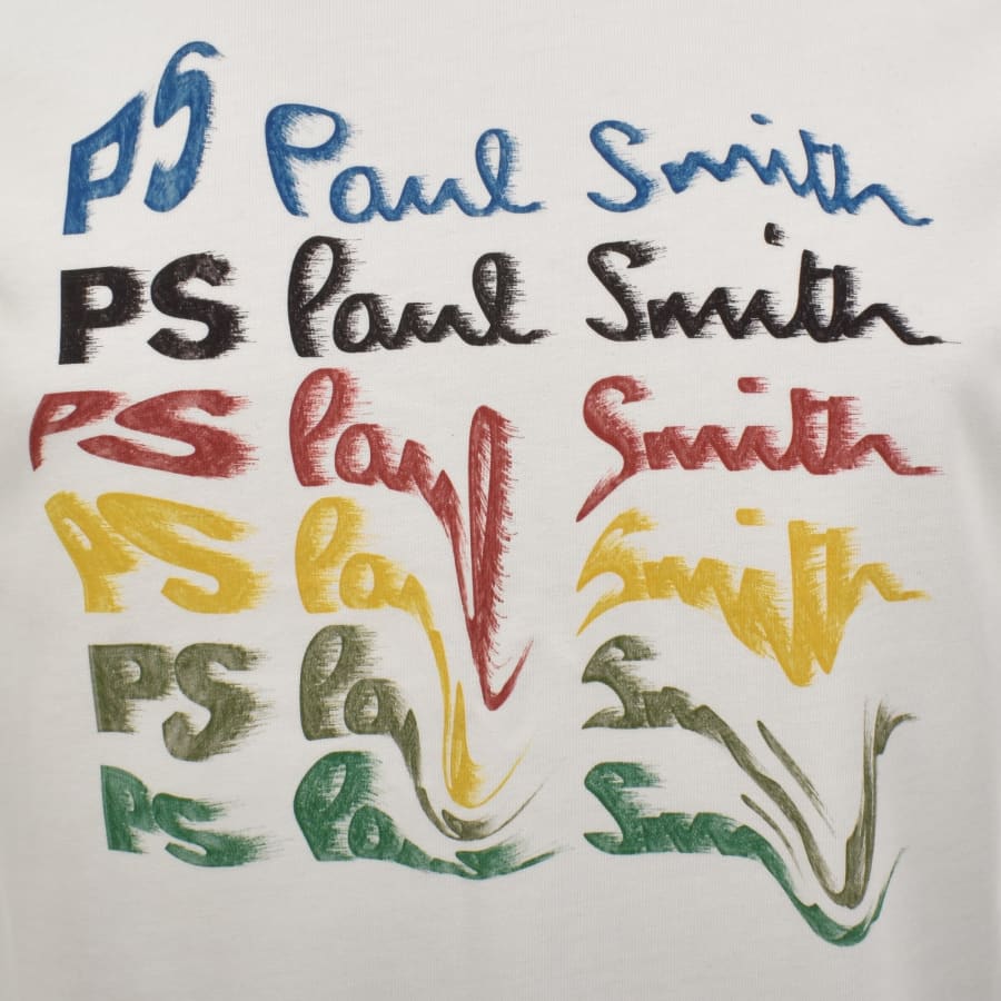 Image number 3 for Paul Smith PS Paul Smith Regular Fit T Shirt White