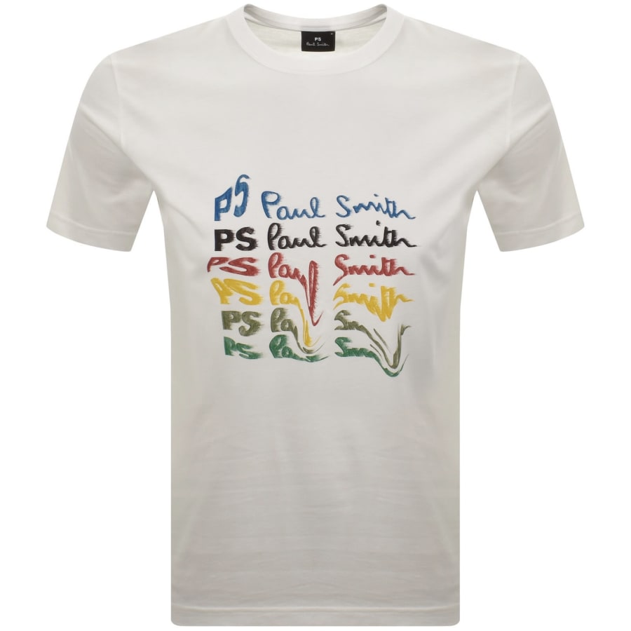 Image number 1 for Paul Smith PS Paul Smith Regular Fit T Shirt White