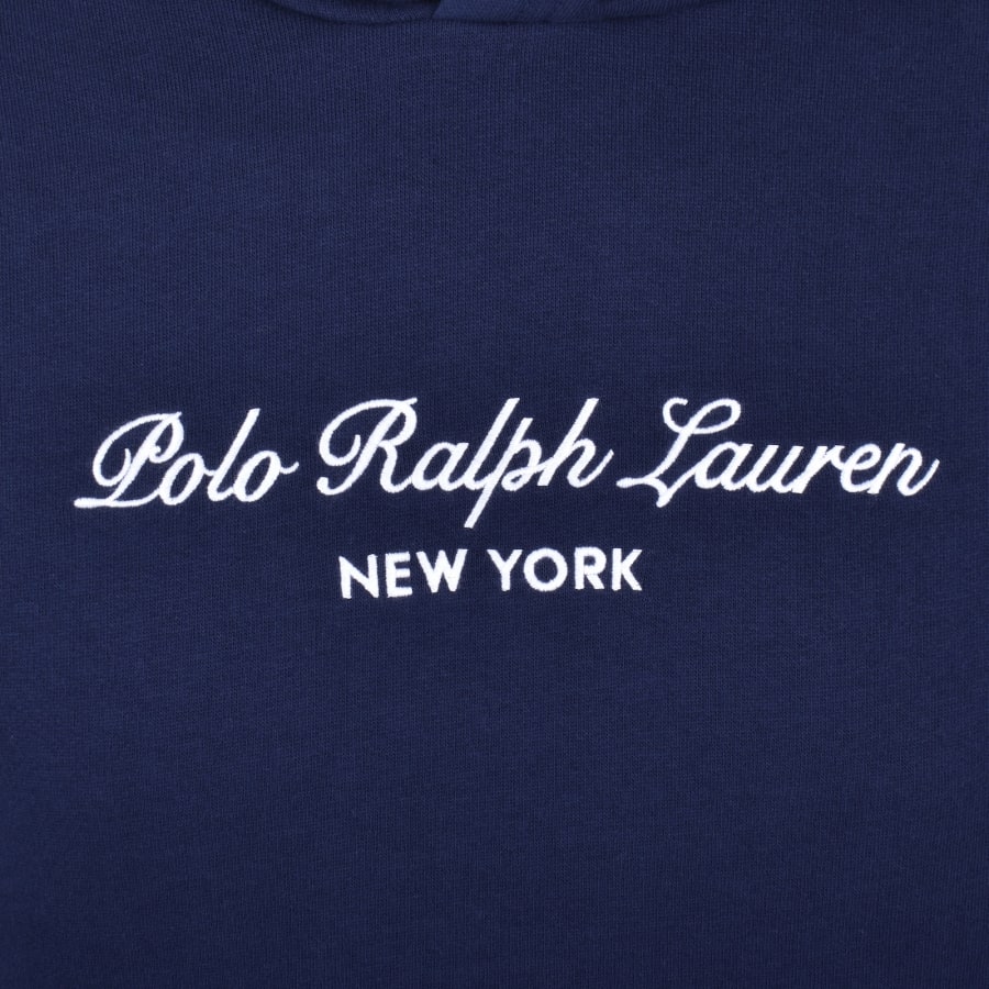 Image number 3 for Ralph Lauren Pullover Hoodie Navy