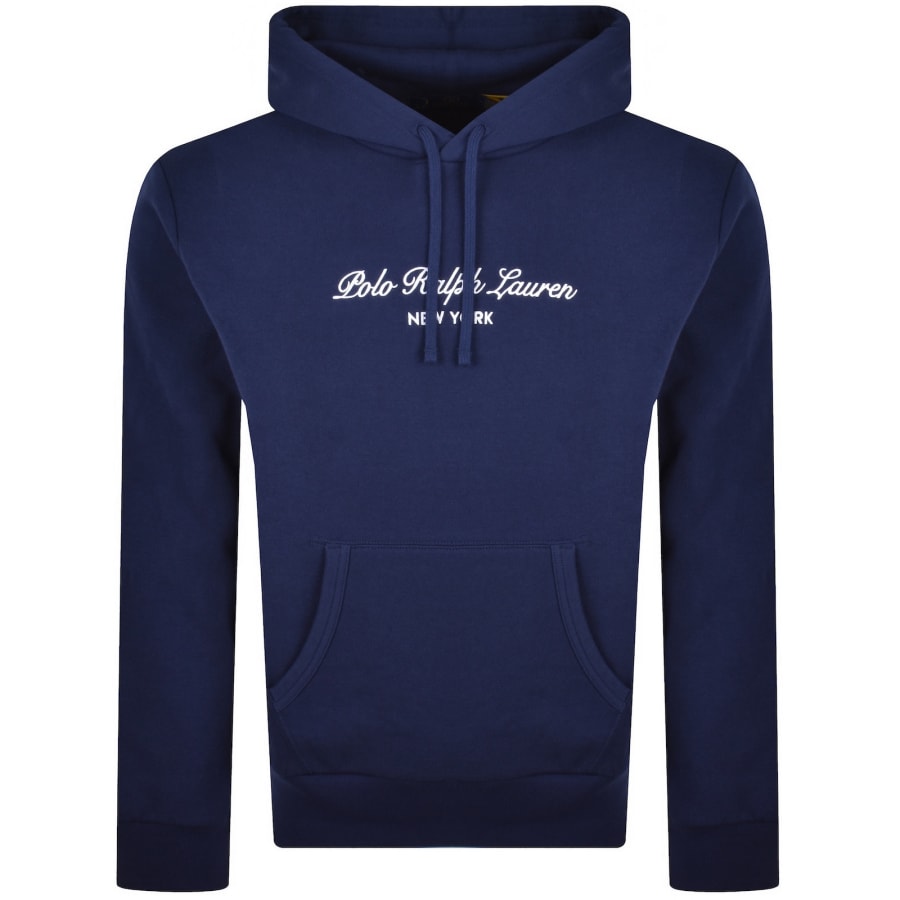 Image number 1 for Ralph Lauren Pullover Hoodie Navy