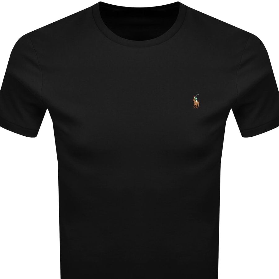 Image number 2 for Ralph Lauren Crew Neck T Shirt Black