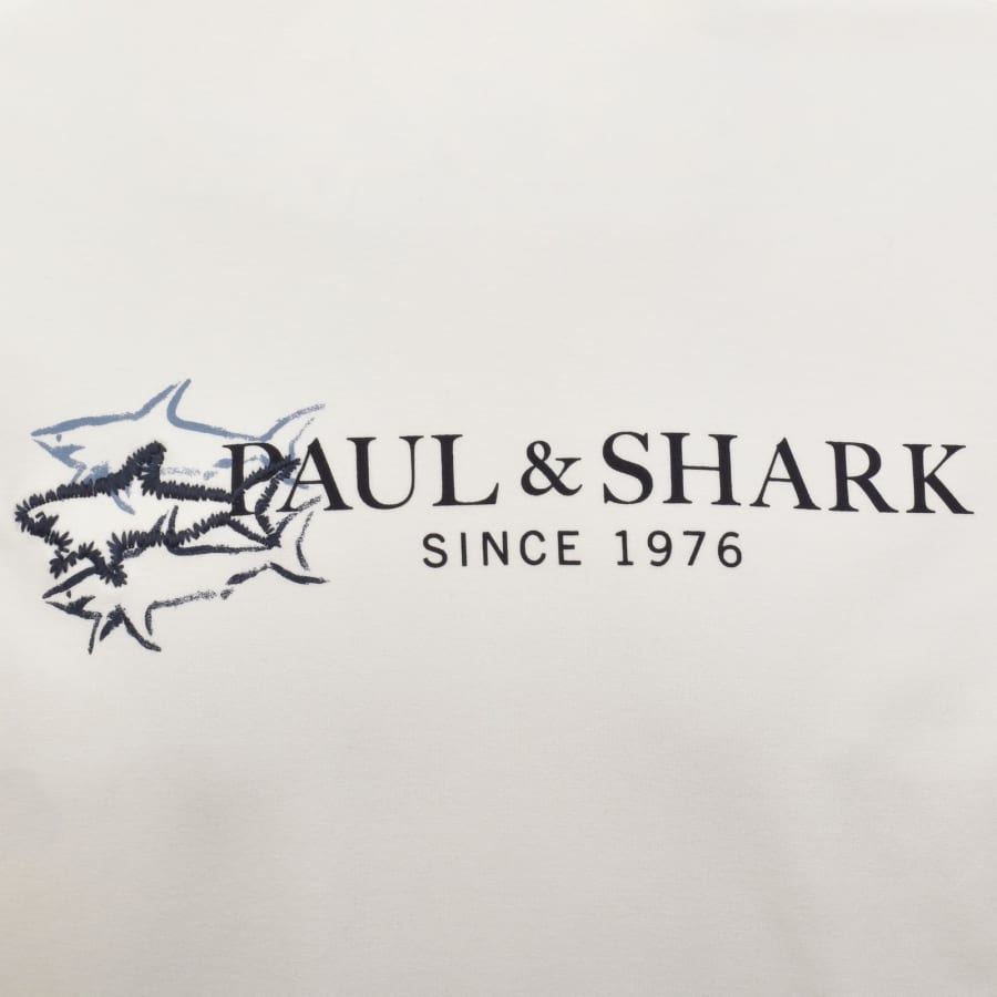 Image number 3 for Paul And Shark X-Soft Logo Sweatshirt White
