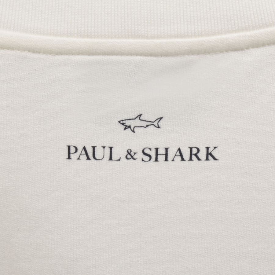 Image number 4 for Paul And Shark X-Soft Logo Sweatshirt White