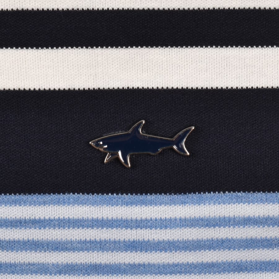 Image number 3 for Paul And Shark Aqua Touch Polo T Shirt Navy