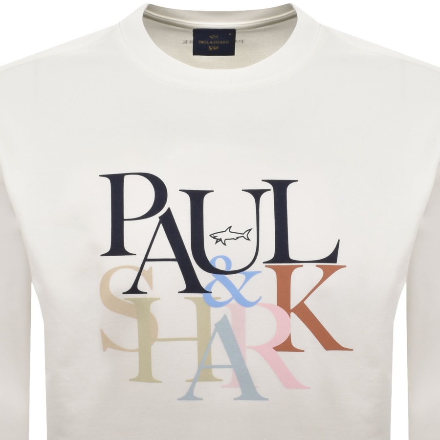 Image number 2 for Paul And Shark X-Soft Logo Sweatshirt White