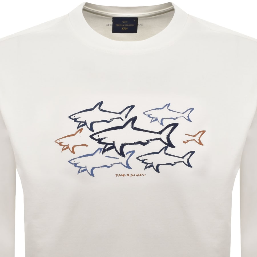 Image number 2 for Paul And Shark X-Soft Logo Sweatshirt White