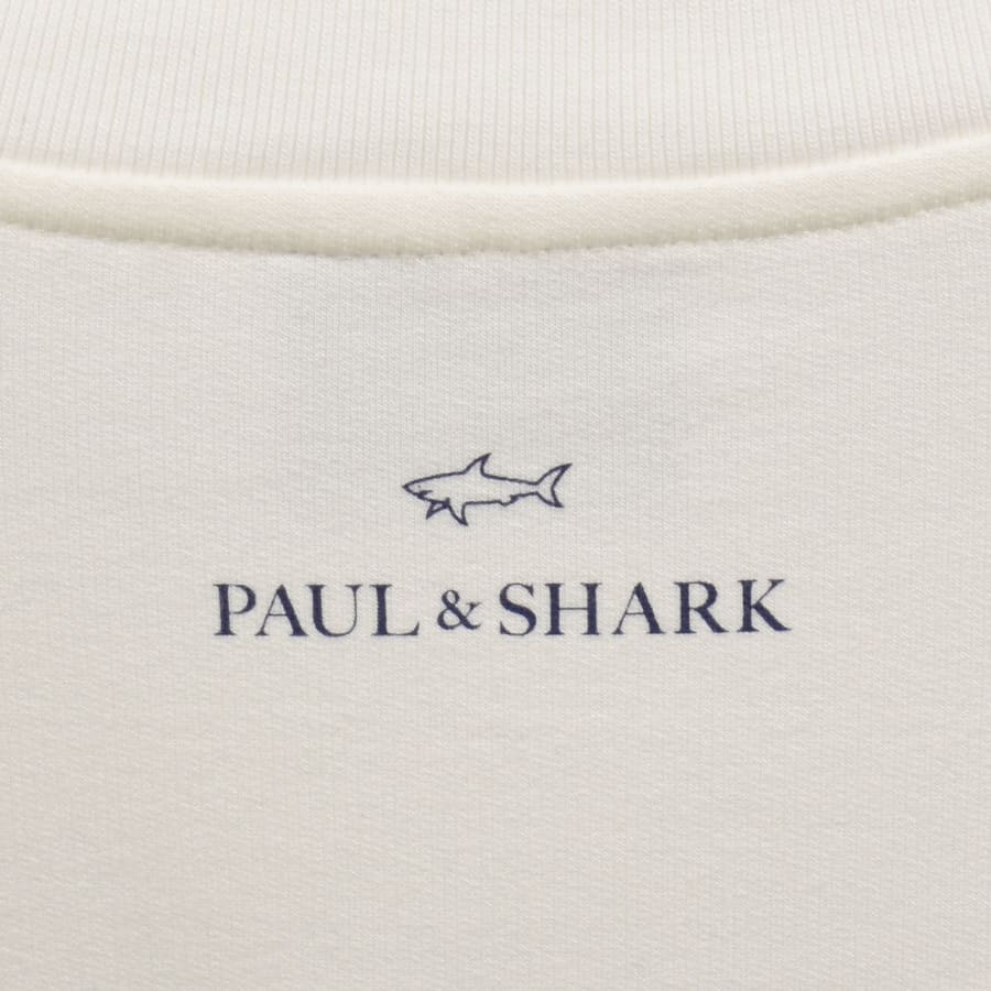 Image number 4 for Paul And Shark X-Soft Logo Sweatshirt White