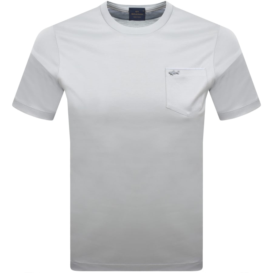 Image number 1 for Paul And Shark Aqua Touch Pocket T Shirt Blue