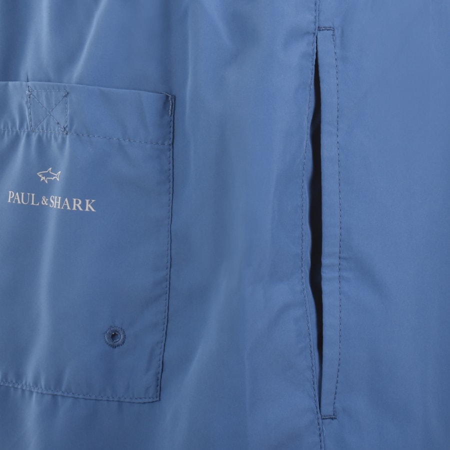 Image number 4 for Paul And Shark Swim Shorts Blue
