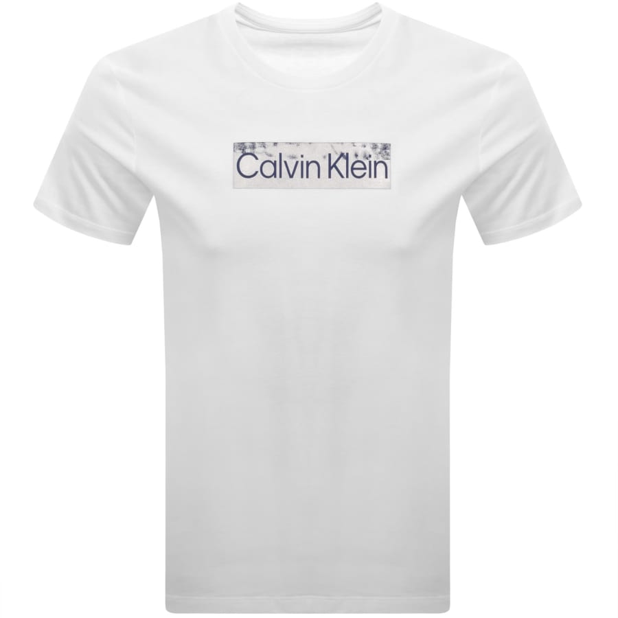 Image number 1 for Calvin Klein Graphic T Shirt Bright White