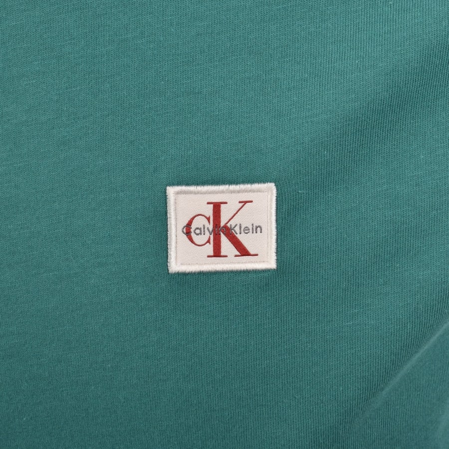 Image number 3 for Calvin Klein Jeans Badge T Shirt Blue