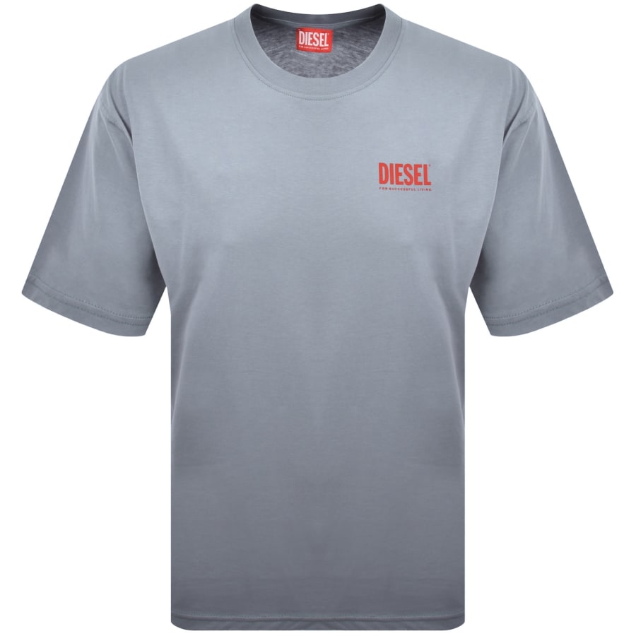 Image number 2 for Diesel T Boxt Bisk T Shirt Blue