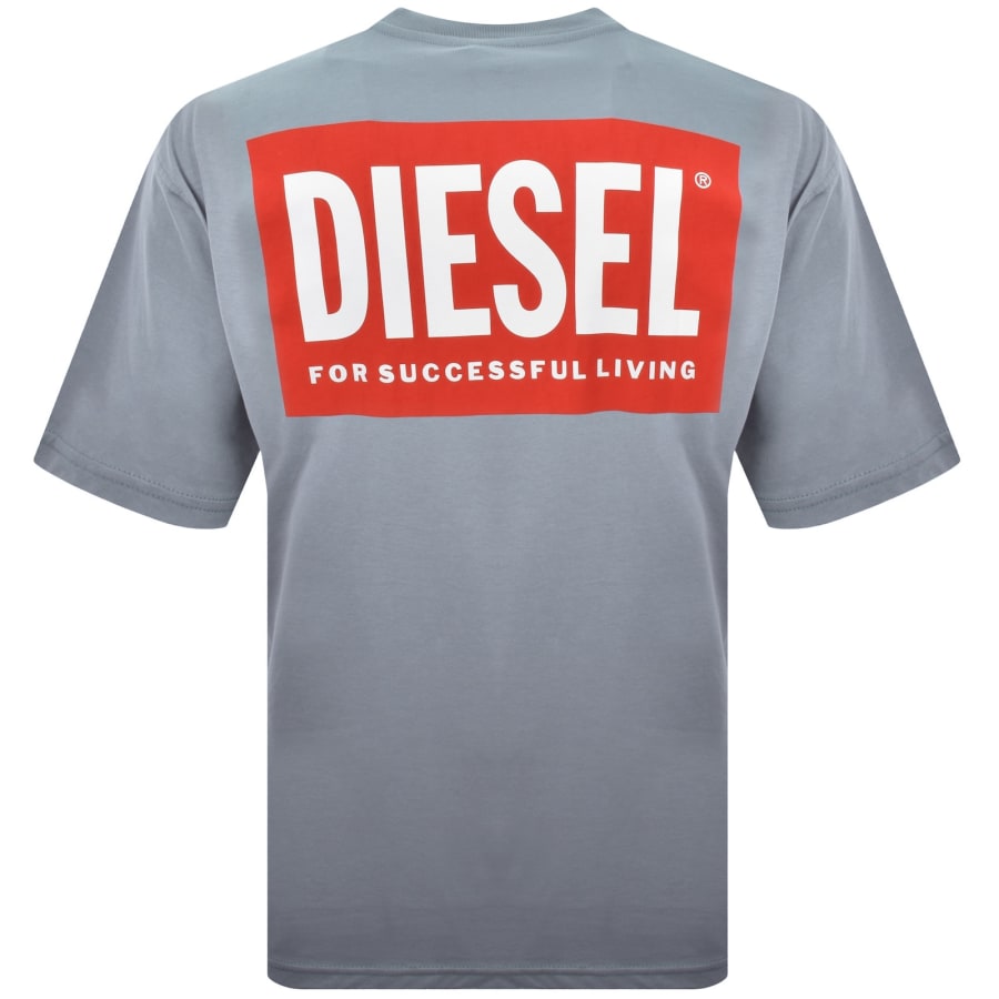 Image number 5 for Diesel T Boxt Bisk T Shirt Blue