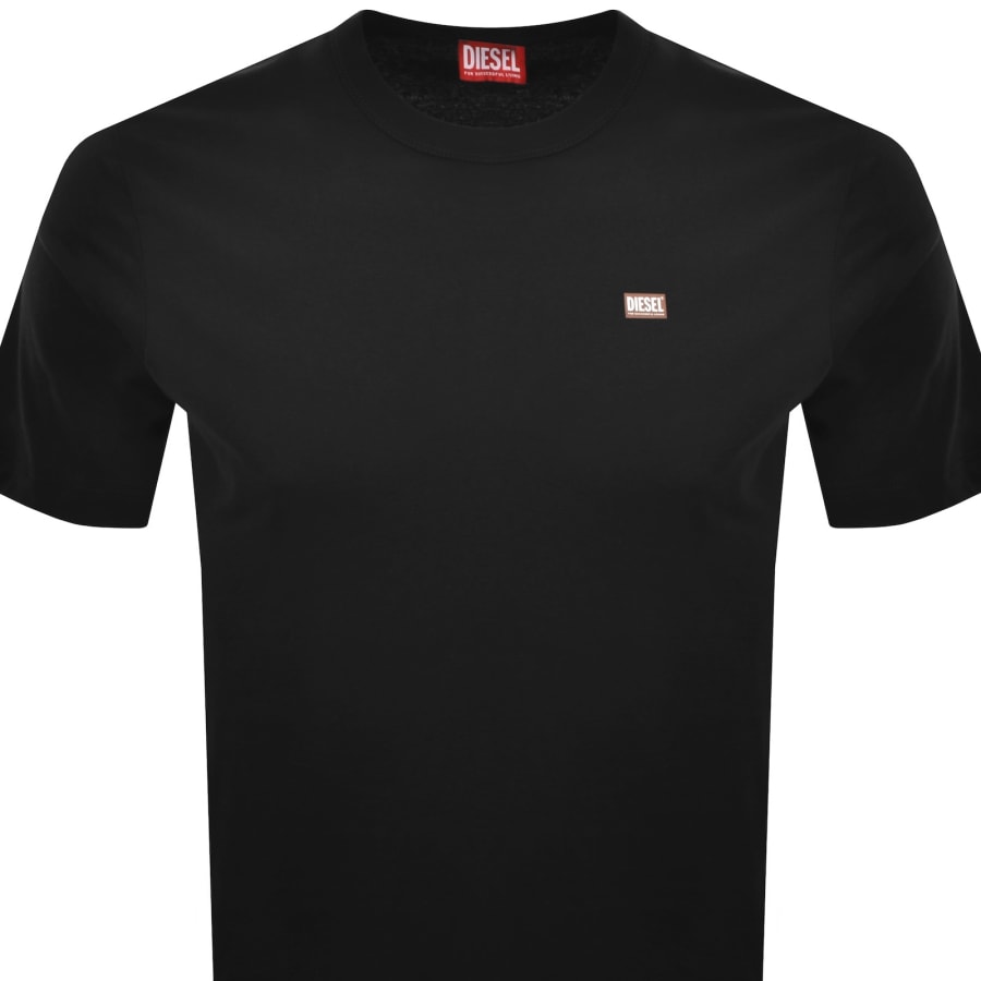 Image number 2 for Diesel T Miegor K77 T Shirt Black