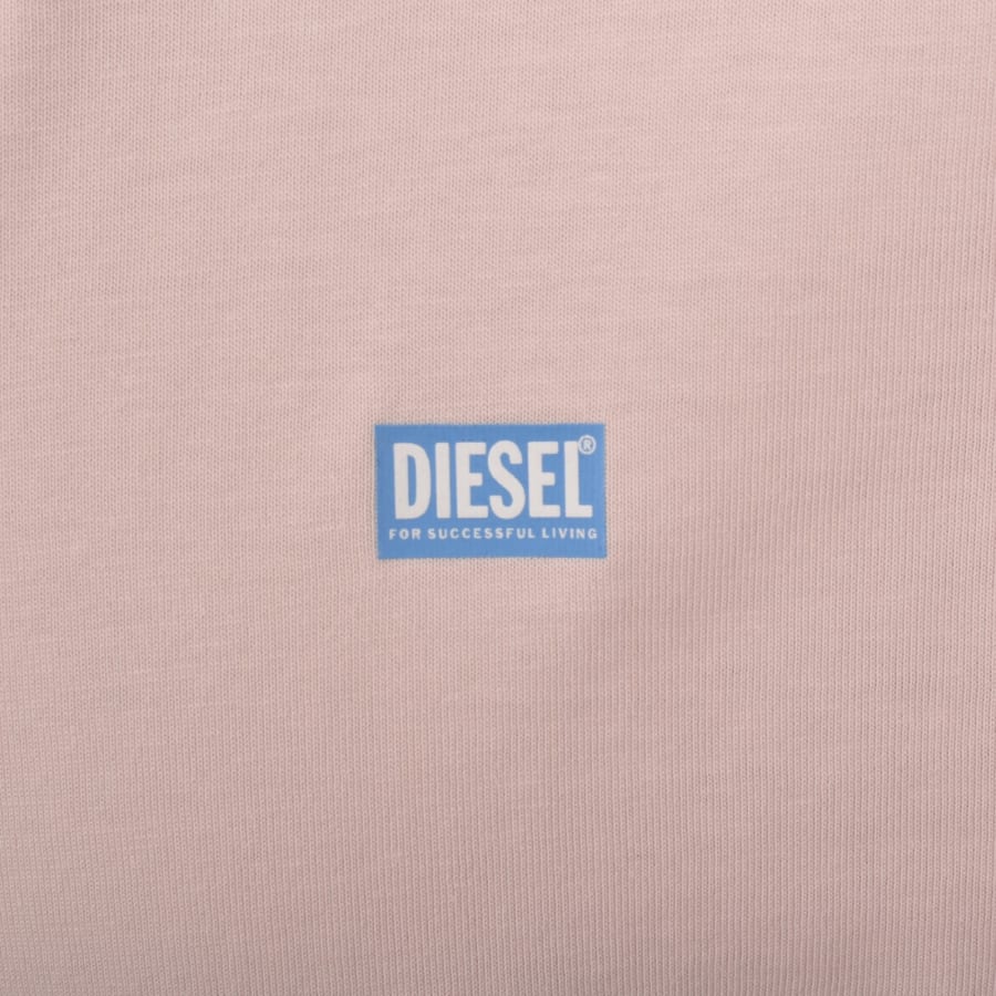 Image number 3 for Diesel T Boxt R30 Relaxed Fit T Shirt Pink