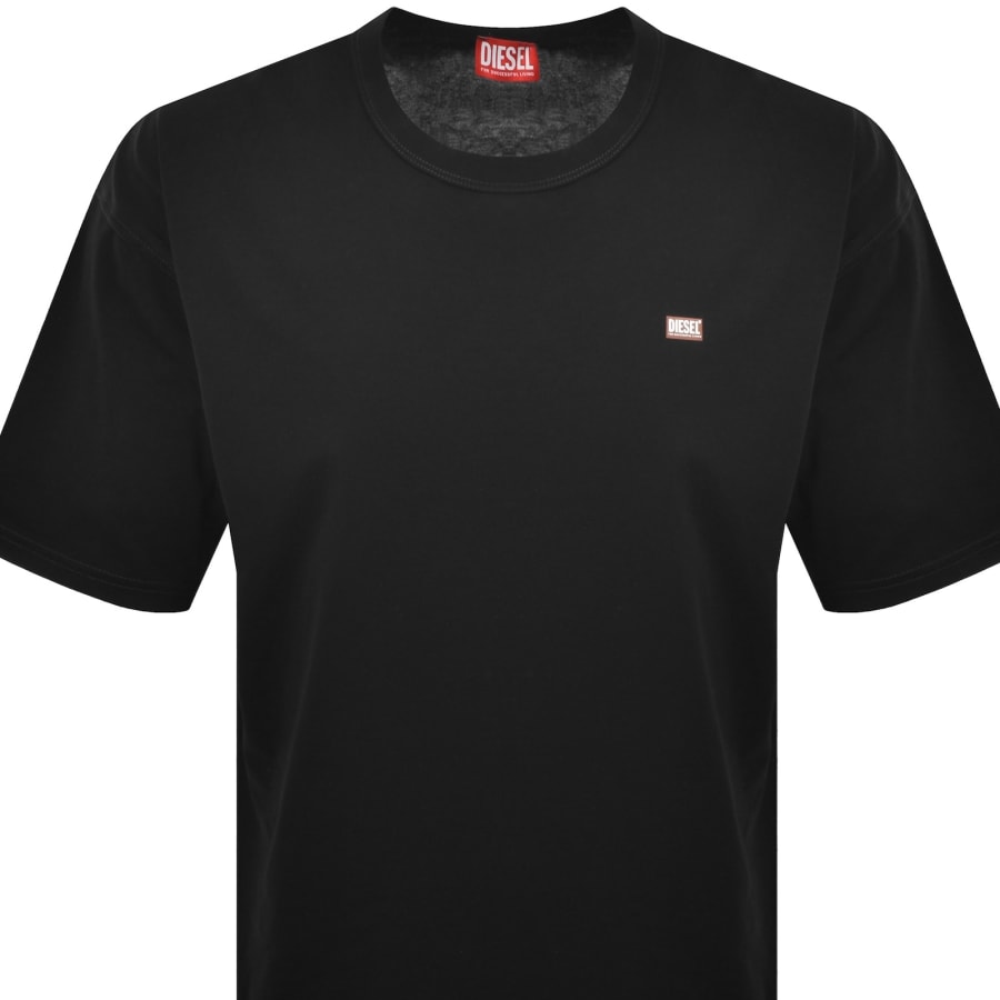 Image number 2 for Diesel T Boxt R30 Relaxed Fit T Shirt Black