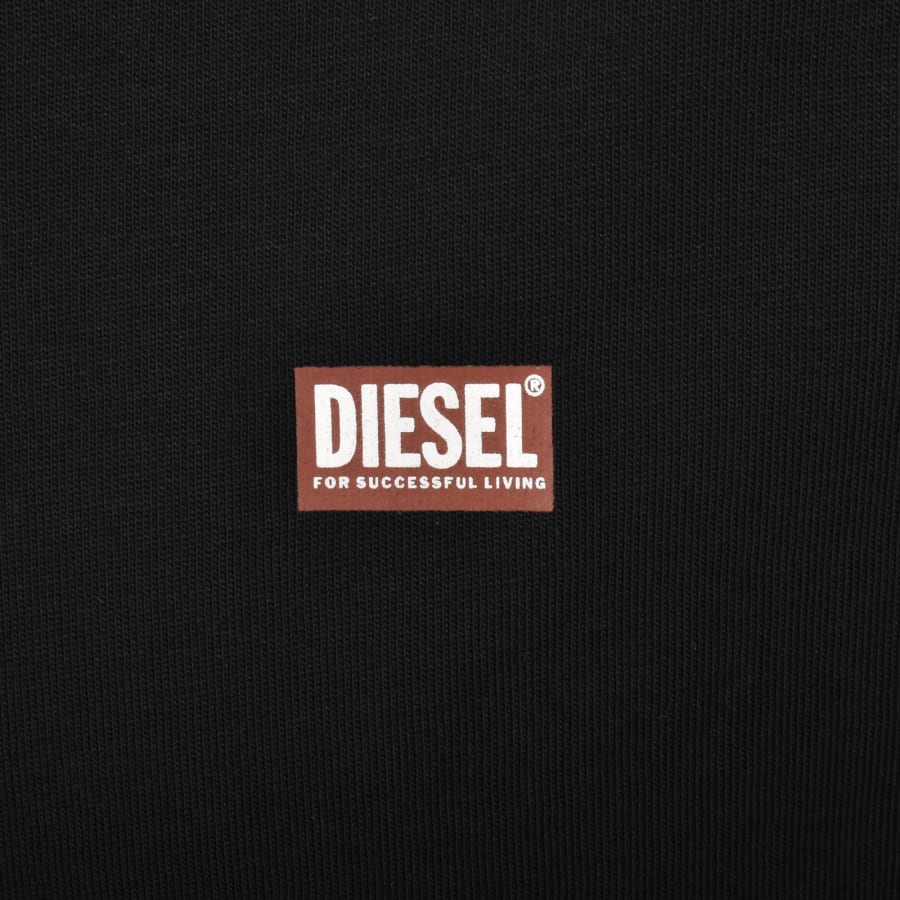Image number 3 for Diesel T Boxt R30 Relaxed Fit T Shirt Black