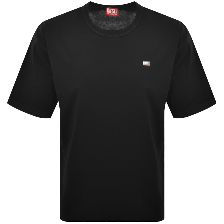 Image number 1 for Diesel T Boxt R30 Relaxed Fit T Shirt Black