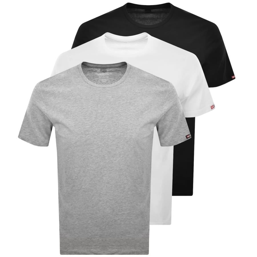 Image number 1 for Diesel Randal D Core 3 Pack T Shirts