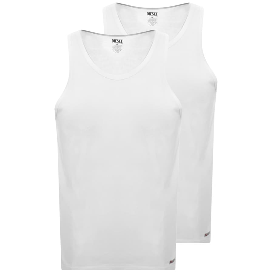 Image number 1 for Diesel Walty D Core 2 Pack Vests White