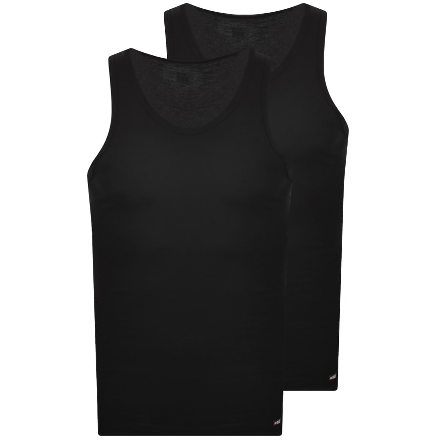 Image number 1 for Diesel Walty D Core 2 Pack Vests Black