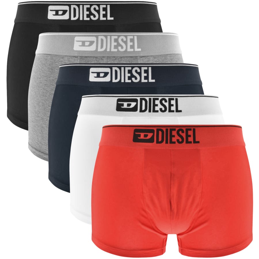Image number 1 for Diesel Underwear Damien 5 Pack Trunks