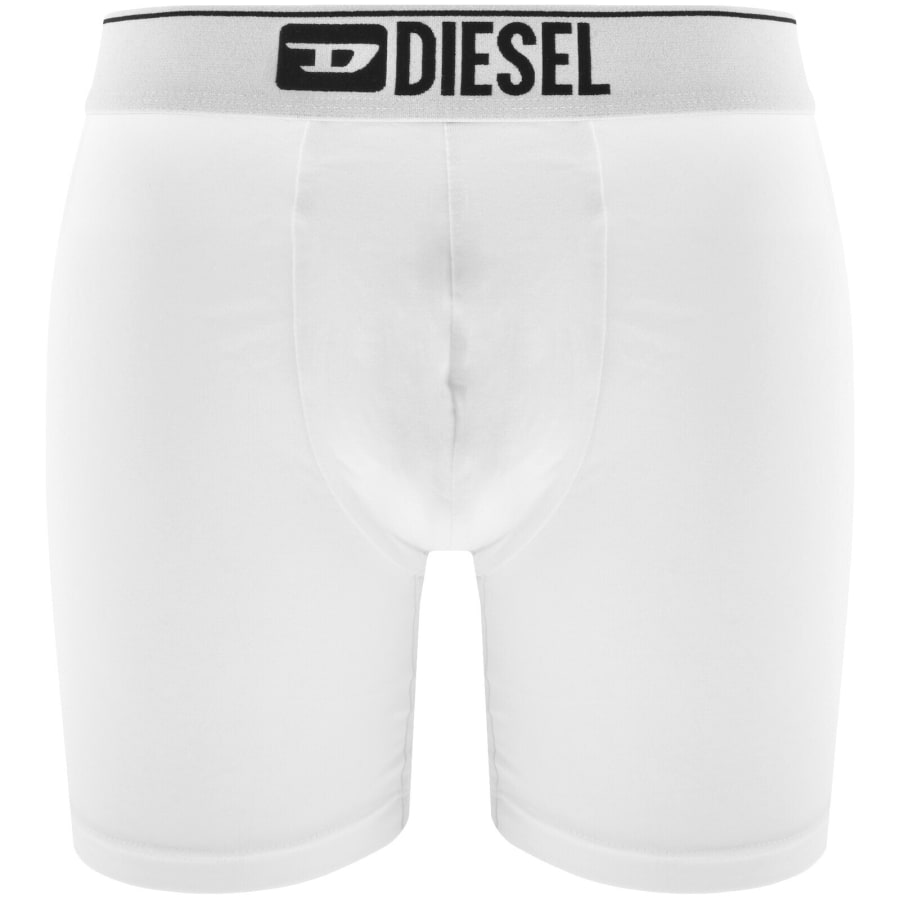 Image number 2 for Diesel Underwear 3 Pack Long Boxer Shorts Black