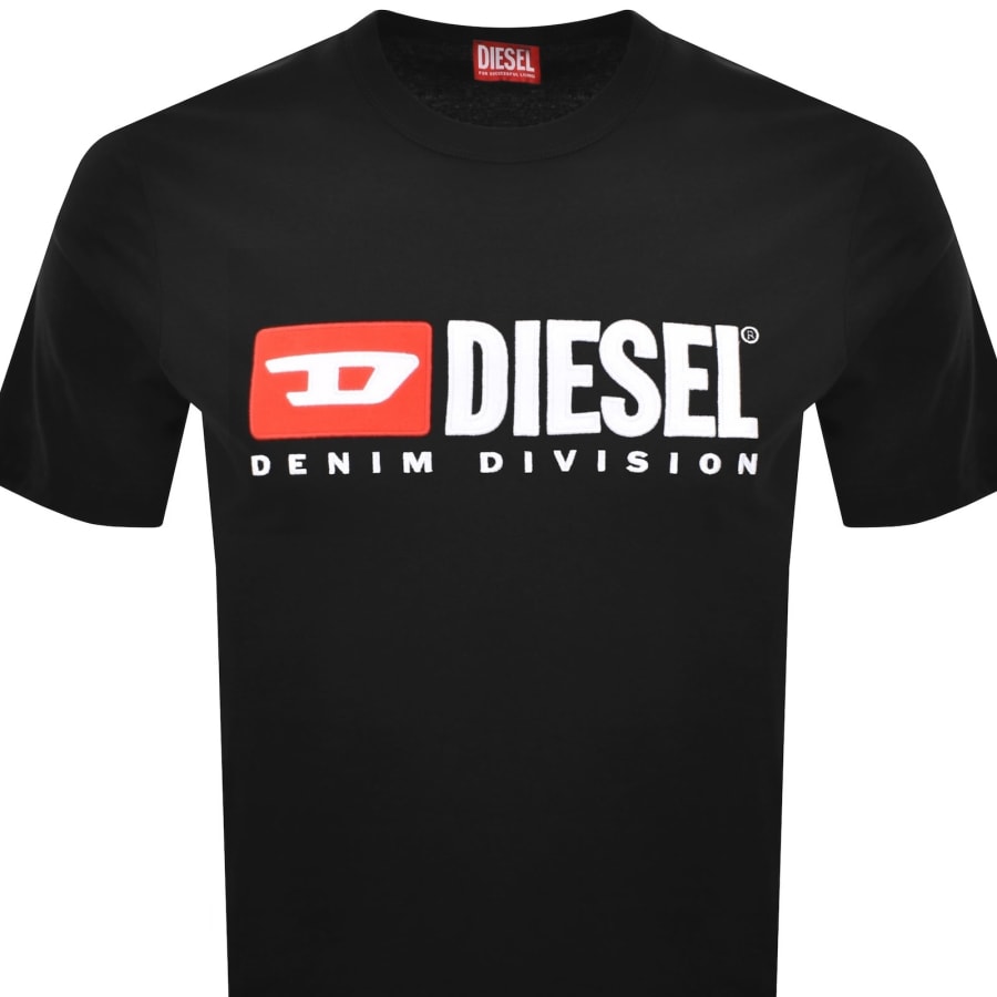 Image number 2 for Diesel T Boxt Div T Shirt Black