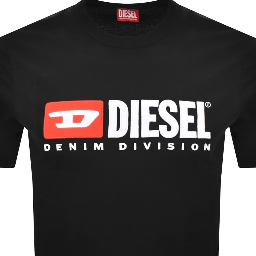 Image number 3 for Diesel T Boxt Div T Shirt Black