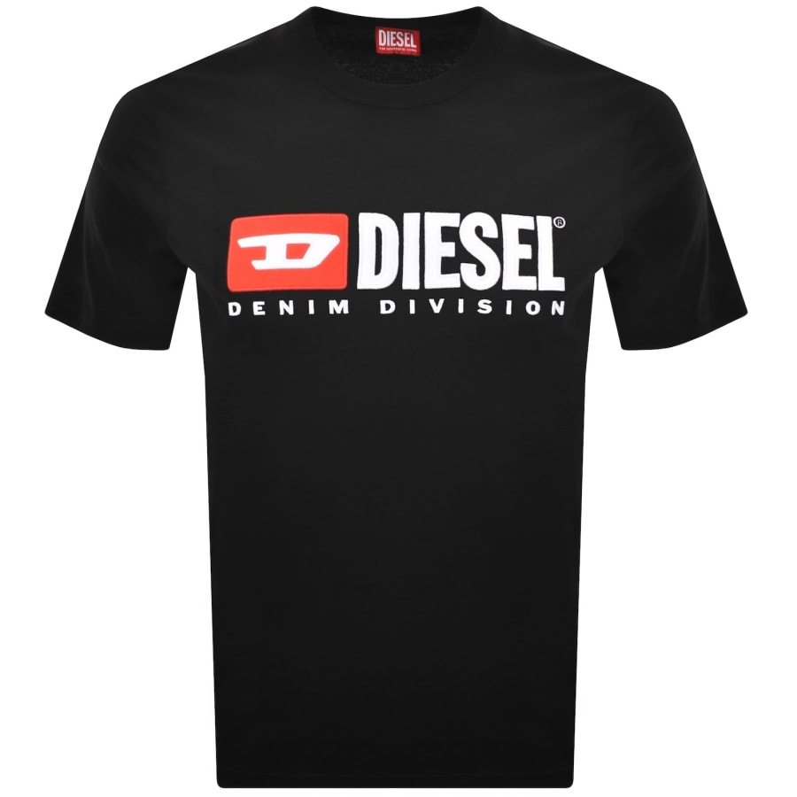 Image number 1 for Diesel T Boxt Div T Shirt Black