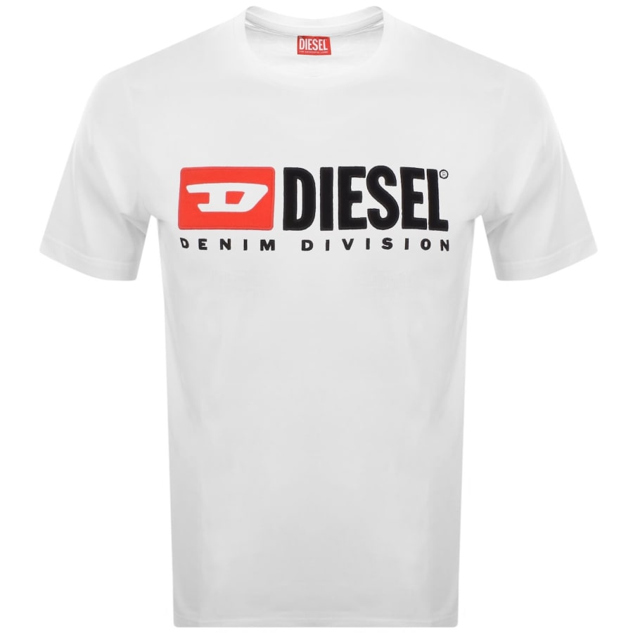 Image number 1 for Diesel T Boxt Div T Shirt White