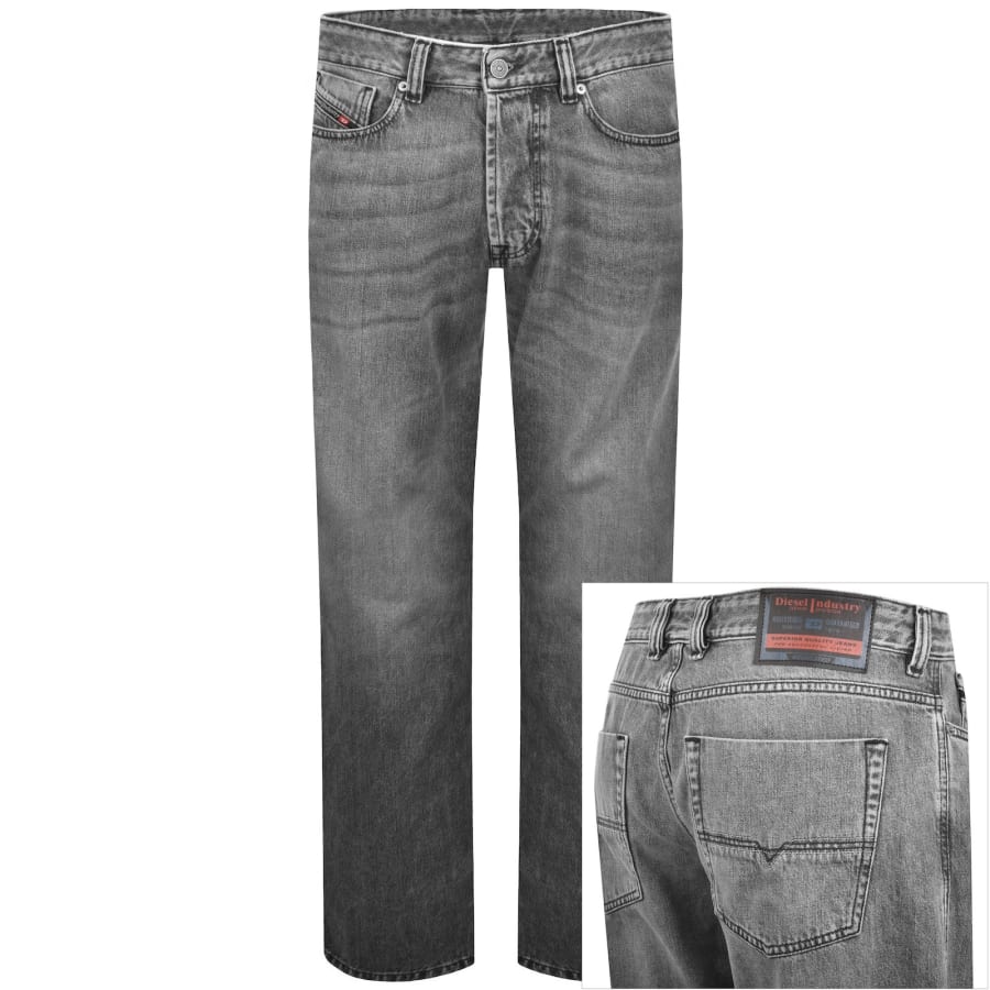 Image number 1 for Diesel 1980 D-EEPER Jeans Mid Wash Grey