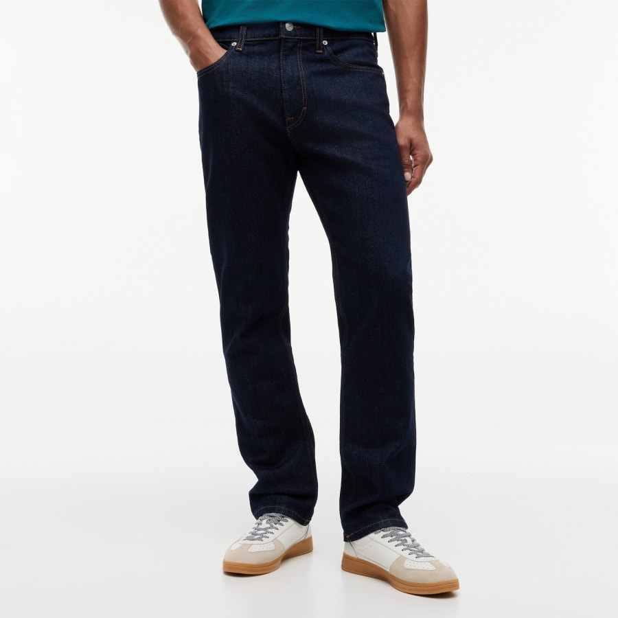 Image number 5 for Tommy Jeans Ryan Slim Fit Straight Jeans Blue